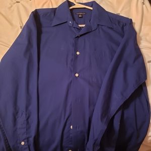Mens blue dress shirt